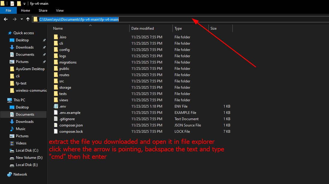 Extract project files